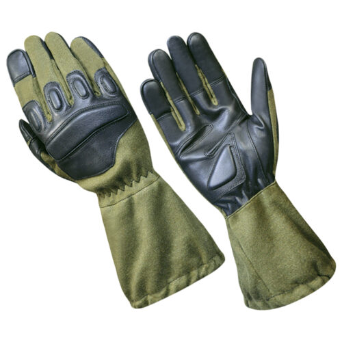 Operator Long Cuff Glove  Cut & Heat Resistant Tactical Military Glove